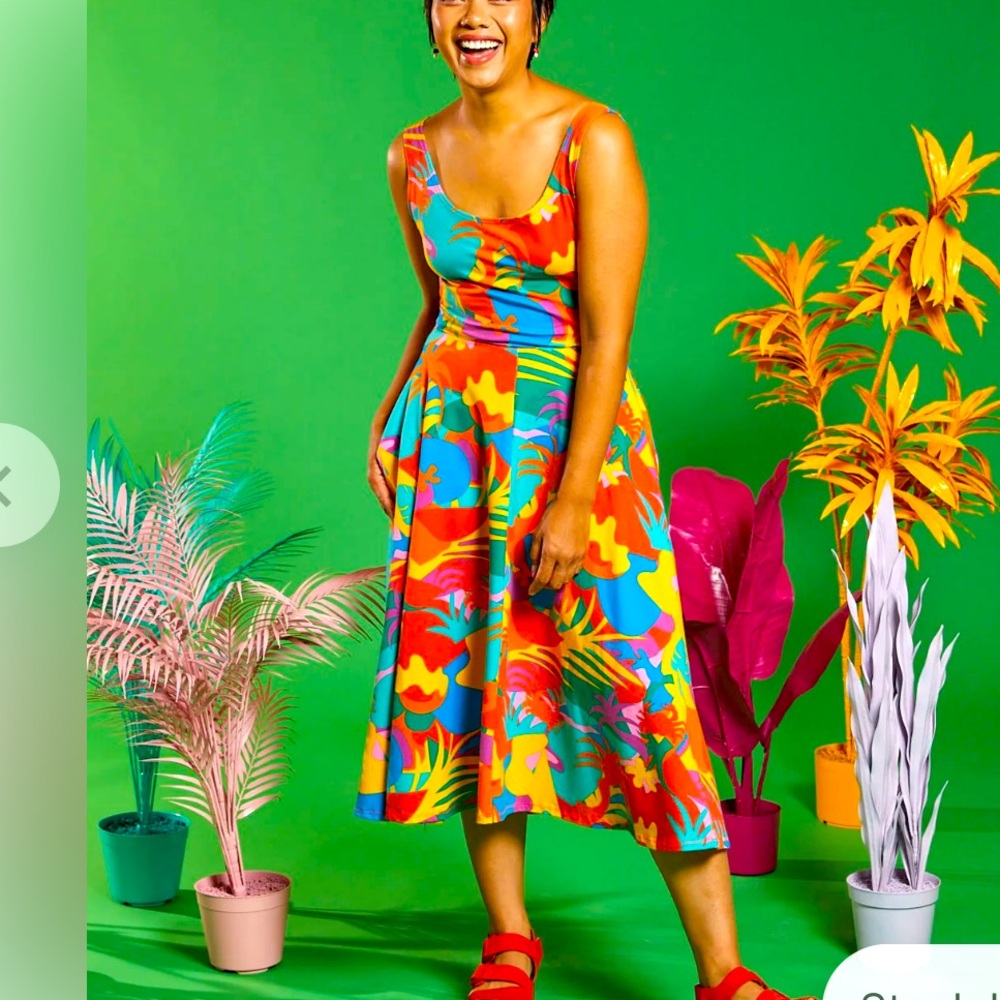 Nooworks Vacation Tropico Dress Size Small